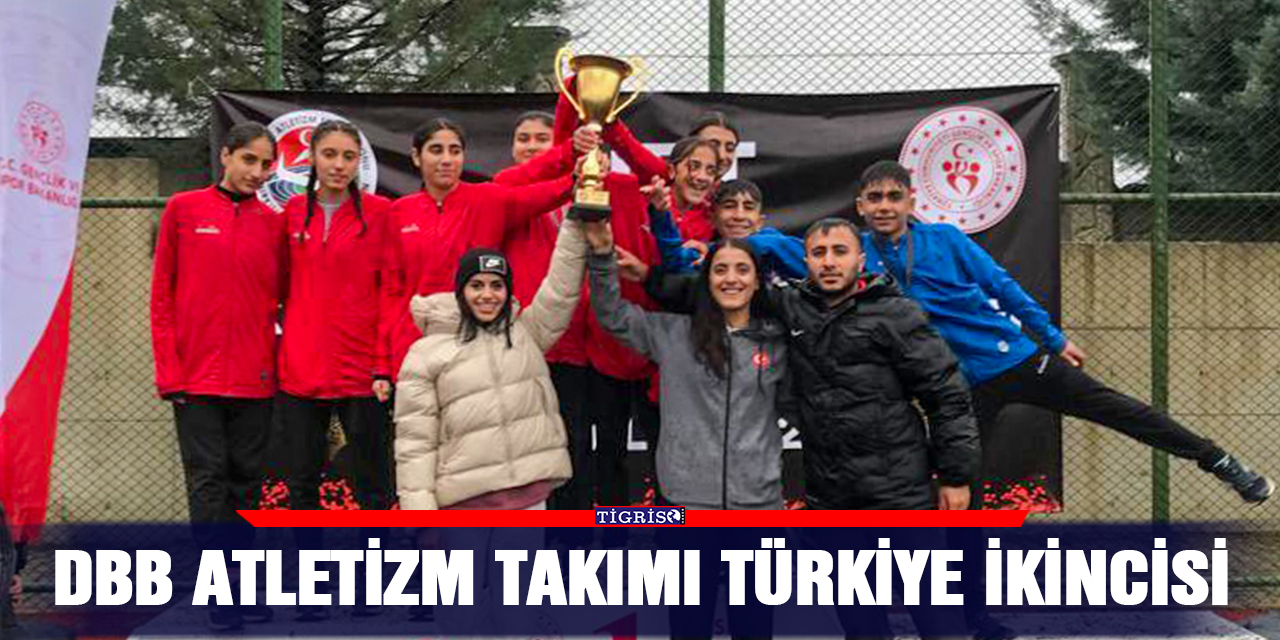 DBB Atletizm Takımı Türkiye ikincisi