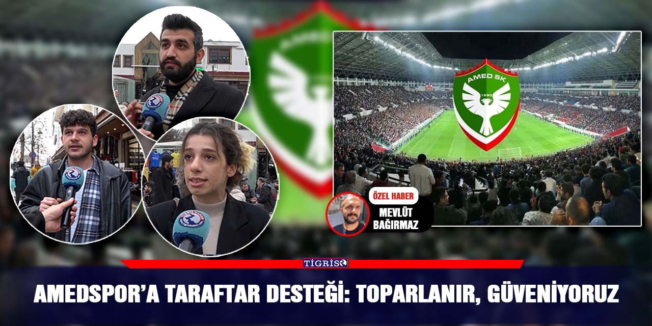 VİDEO - Amedspor’a taraftar desteği: Toparlanır, güveniyoruz