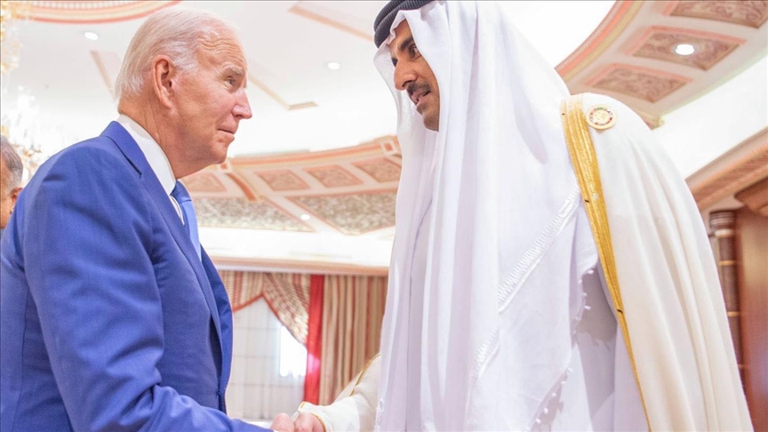 Biden-Al Sani; Gazze'yi görüştü