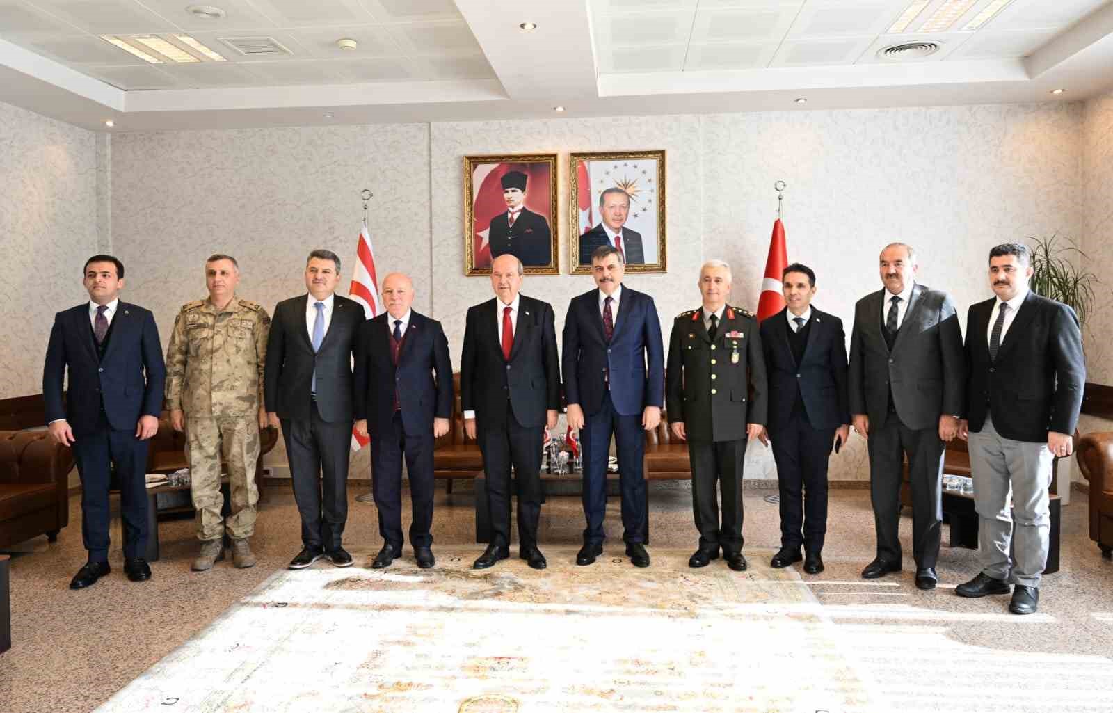 KKTC Cumhurbaşkanı Ersin Tatar Erzurum’da