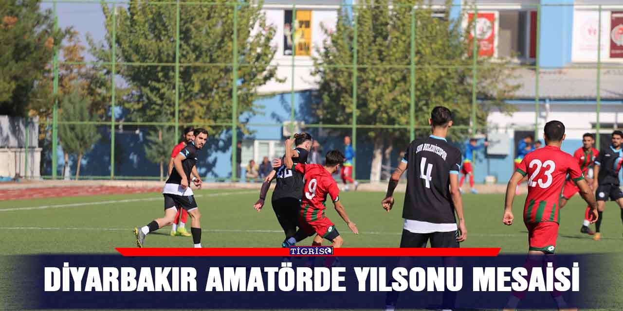 Diyarbakır amatörde yılsonu mesaisi