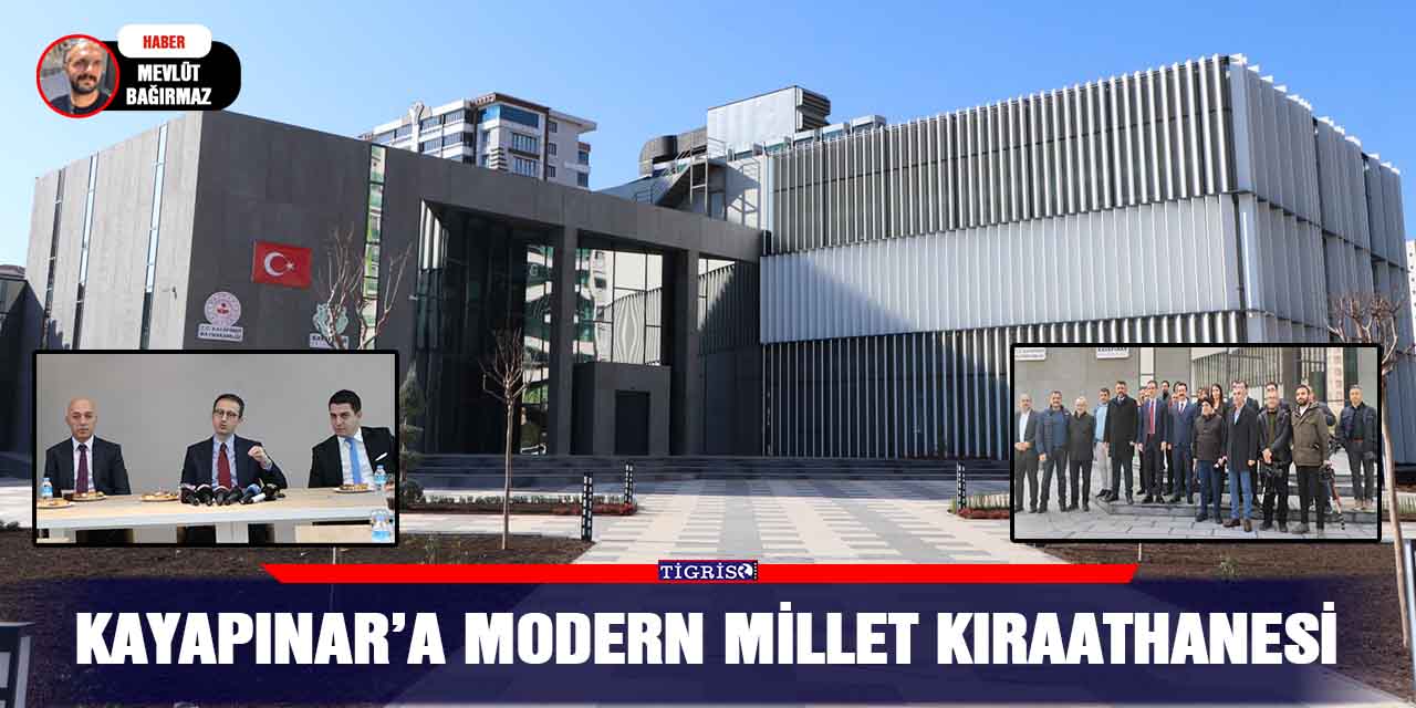 Kayapınar’a modern millet kıraathanesi