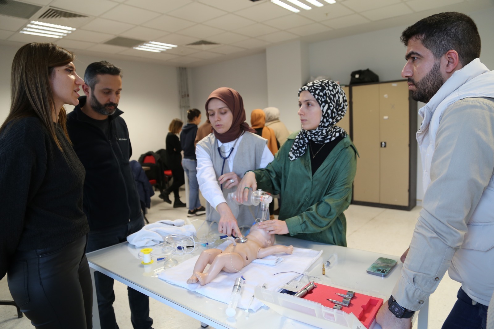 Yeni doğan bebekler için eğitim verildi