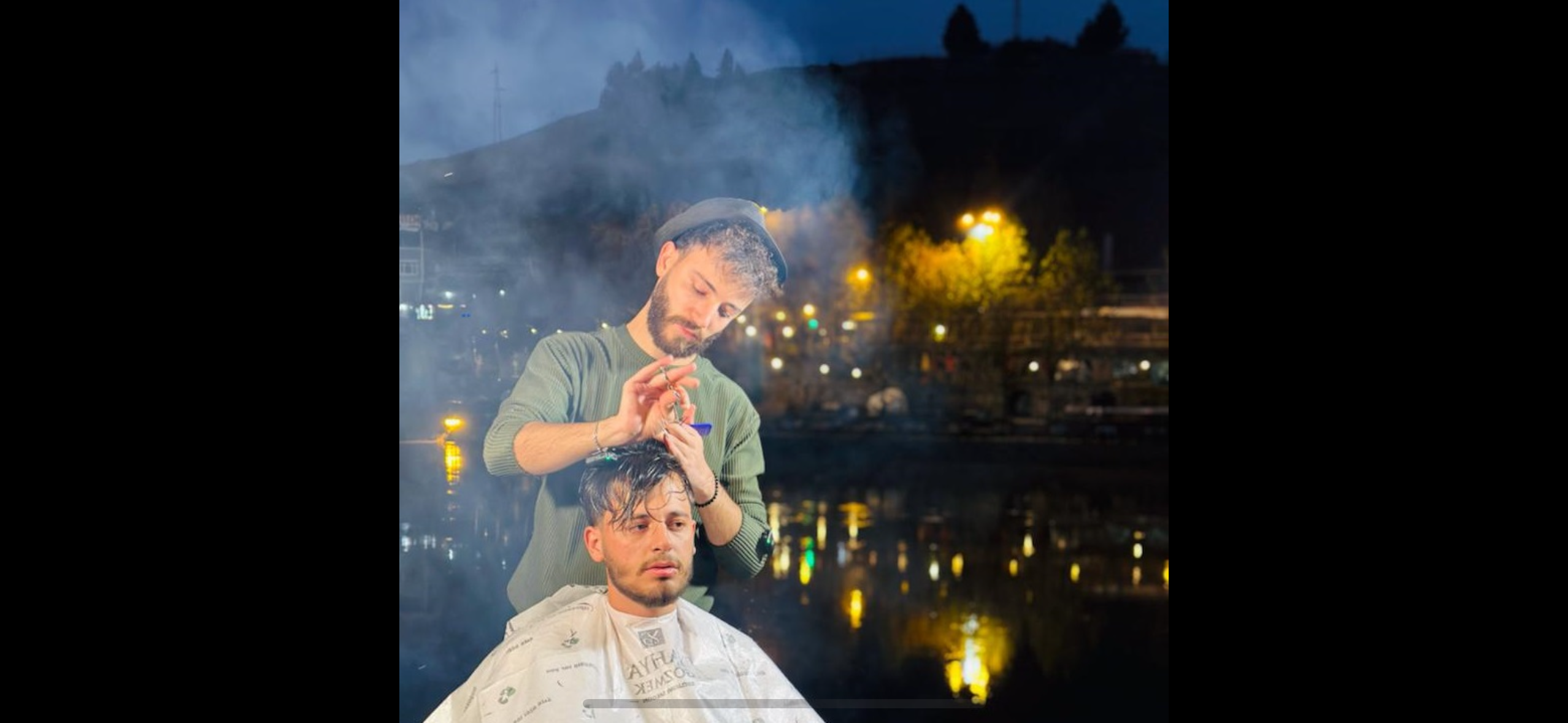 Ünlü Kuaförler Tarihi 10 Gözlü köprü de şov yaptı!