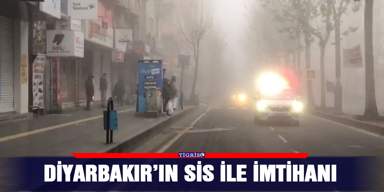 VİDEO - Diyarbakır’ın SİS ile imtihanı