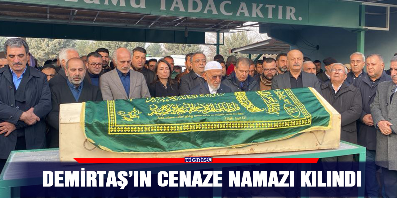 VİDEO - Demirtaş’ın cenaze namazı kılındı