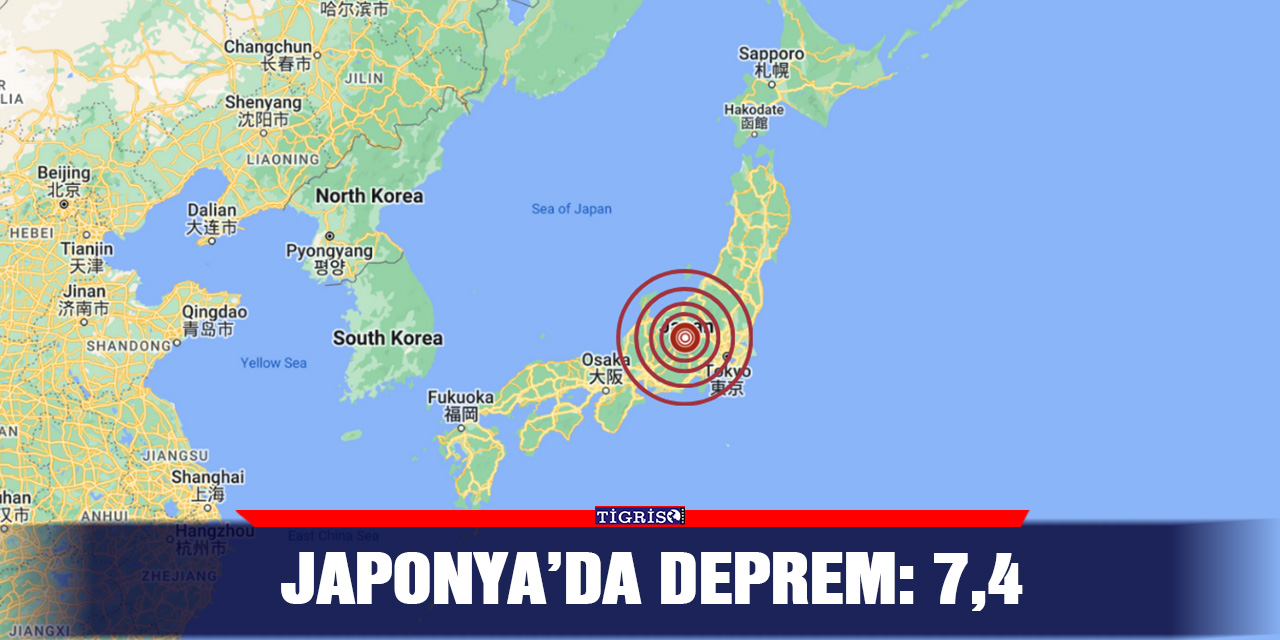 Japonya’da deprem: 7,4