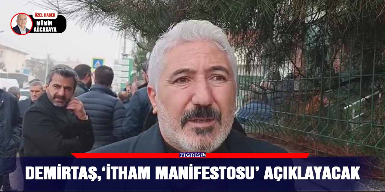 VİDEO - Demirtaş, ‘İtham manifestosu’ açıklayacak