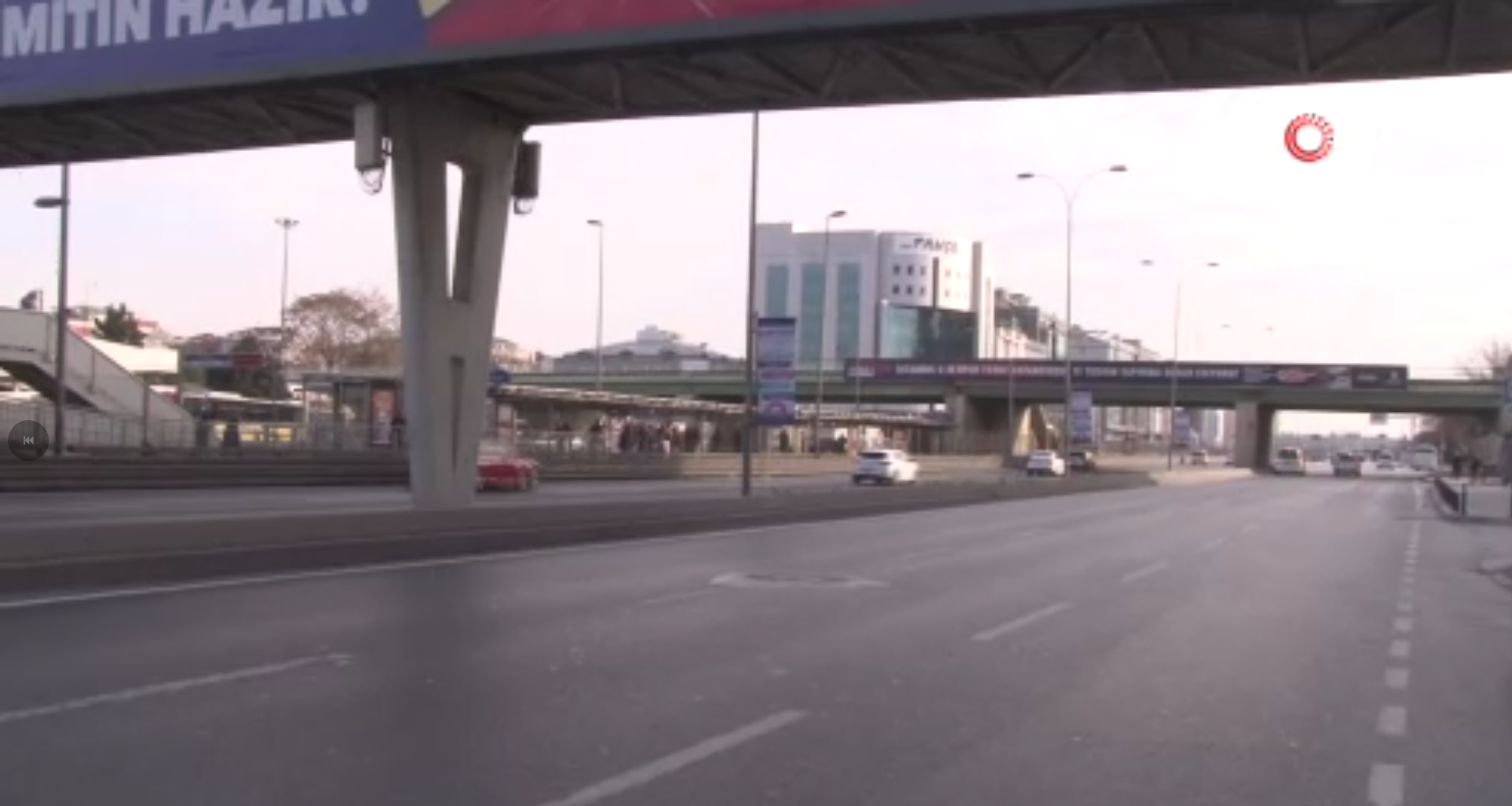 İstanbul’da yeni yılın ilk gününde trafik yüzde 1’e düştü