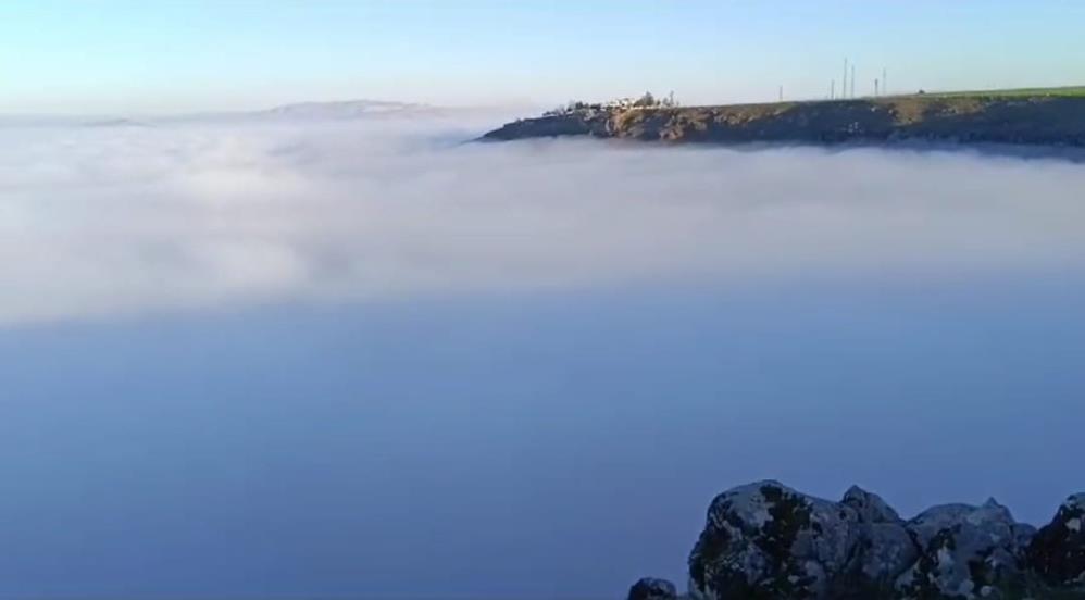 Batman da sis görsel şölen oluşturdu