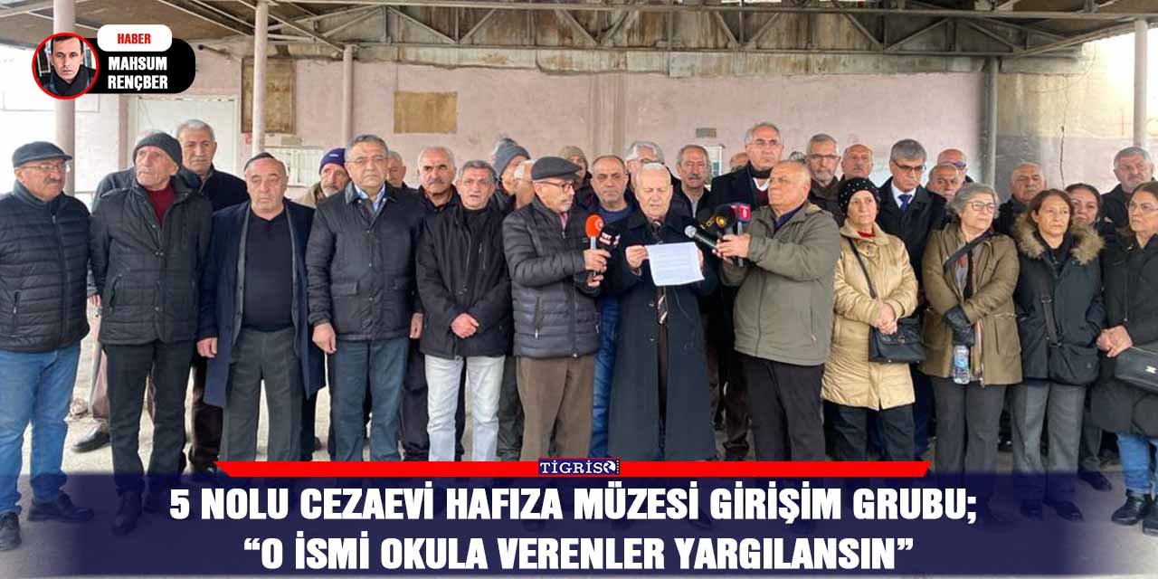 VİDEO - 5 Nolu Cezaevi Hafıza Müzesi Girişim Grubu;  “O ismi okula verenler yargılansın”