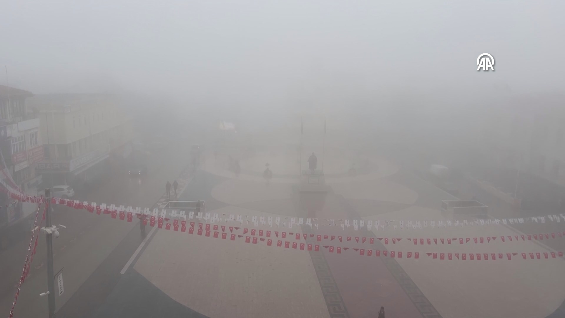 Kilis'te sis etkili oldu