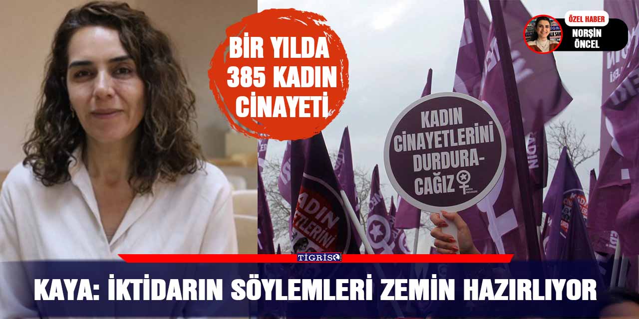 Kaya: İktidarın söylemleri zemin hazırlıyor