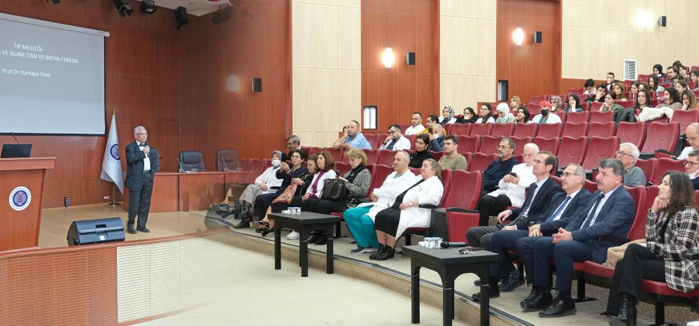 Atatürk Üniversitesinde, tıp mesleği ahlakı konusu ele alındı