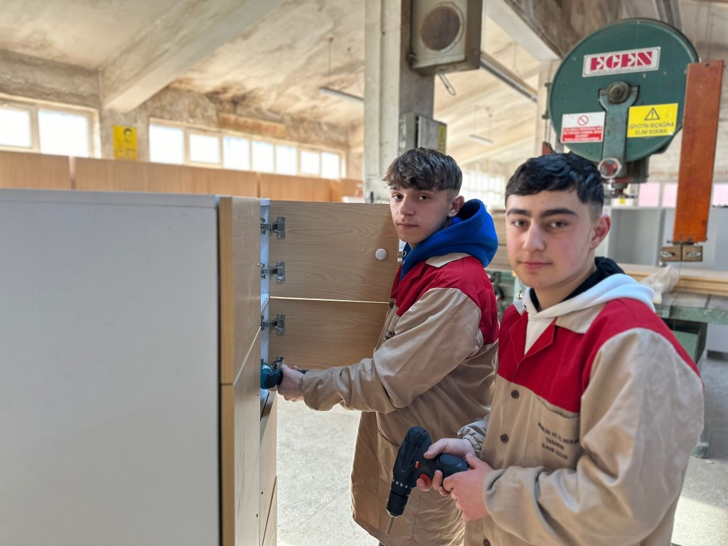 Meslek lisesinden 30 milyon TL ciro