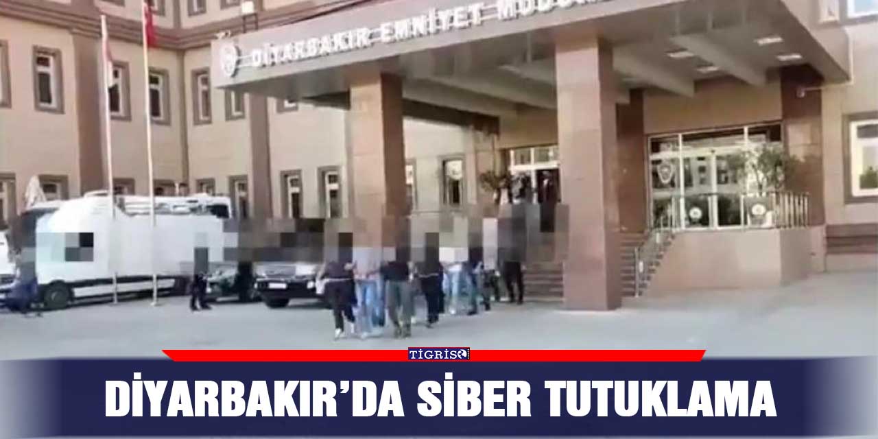 Diyarbakır’da siber tutuklama