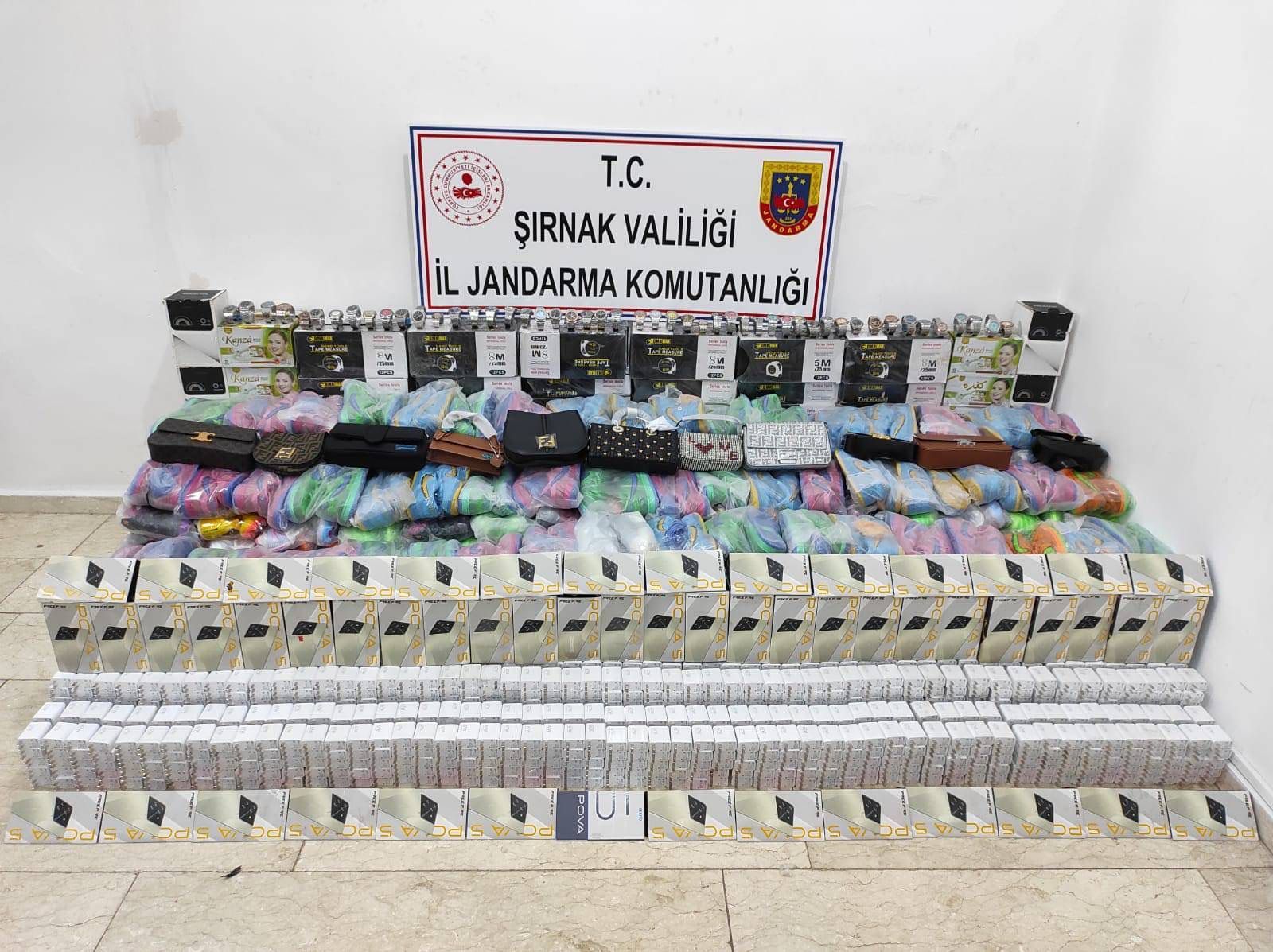 Kargo aracında gümrük kaçağı