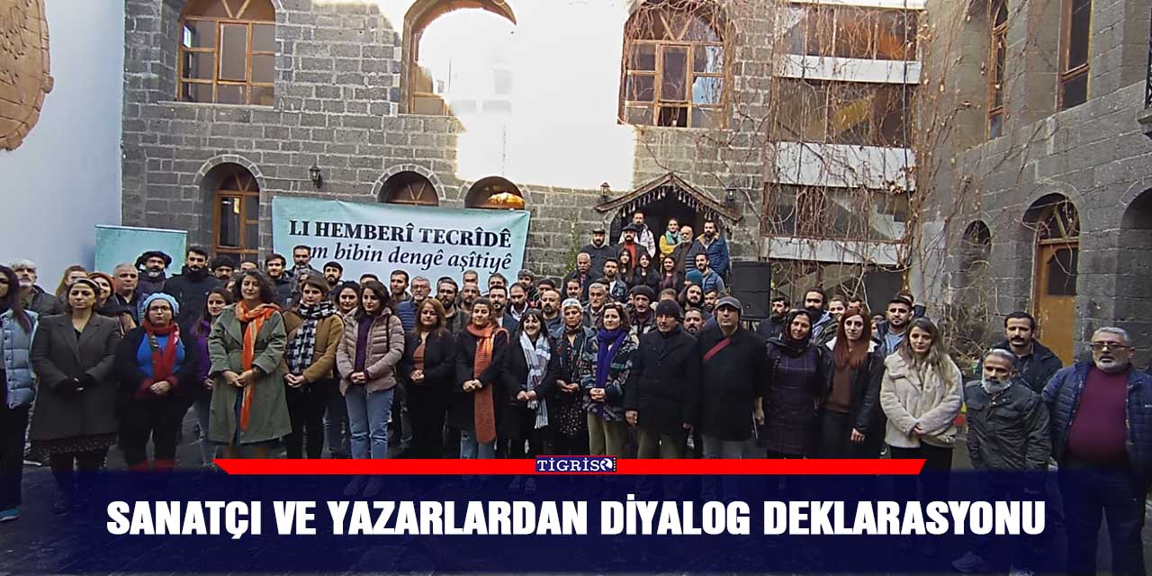 Sanatçı ve yazarlardan diyalog deklarasyonu