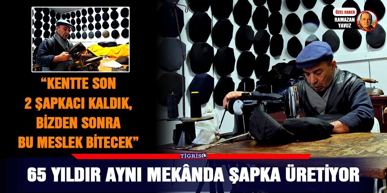 VİDEO - 65 yıldır aynı mekânda şapka üretiyor
