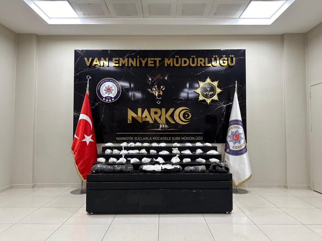 Van’da 29 kilo uyuşturucu yakalandı