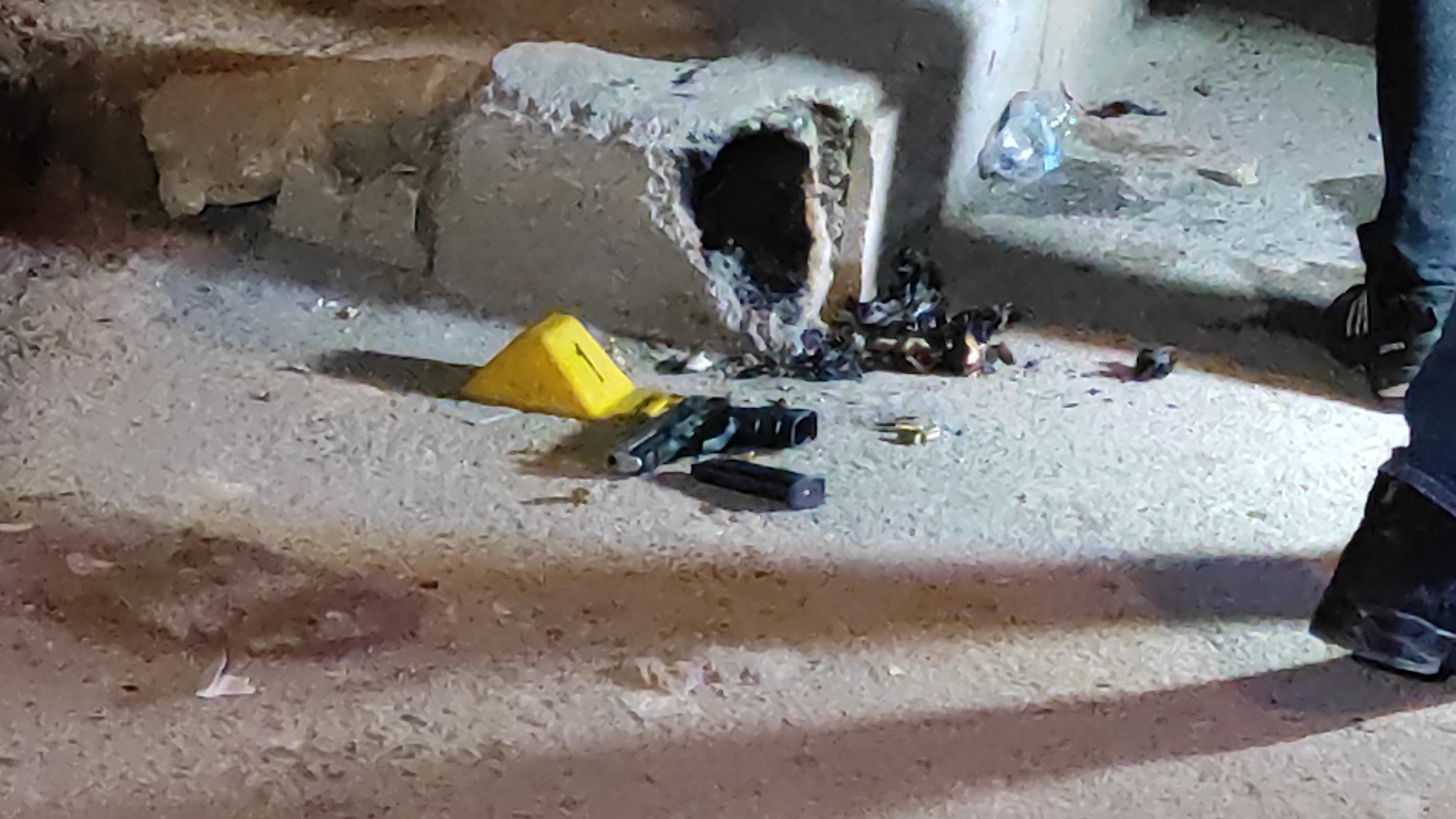 "Dur" ihtarına uymadı, yaralı yakalandı