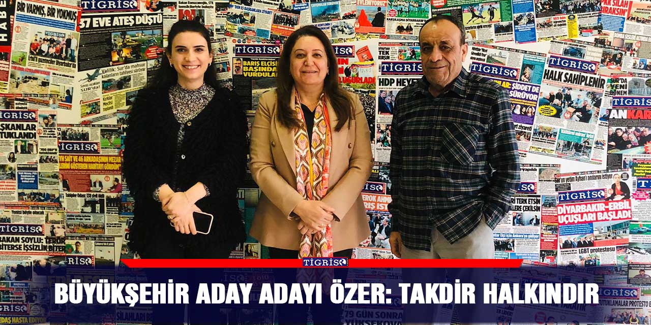 Büyükşehir aday adayı Özer: Takdir halkındır