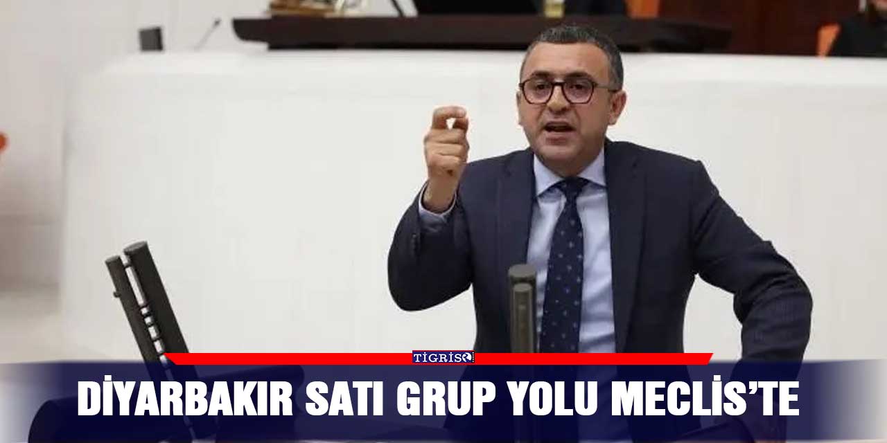 Diyarbakır Satı grup yolu Meclis’te