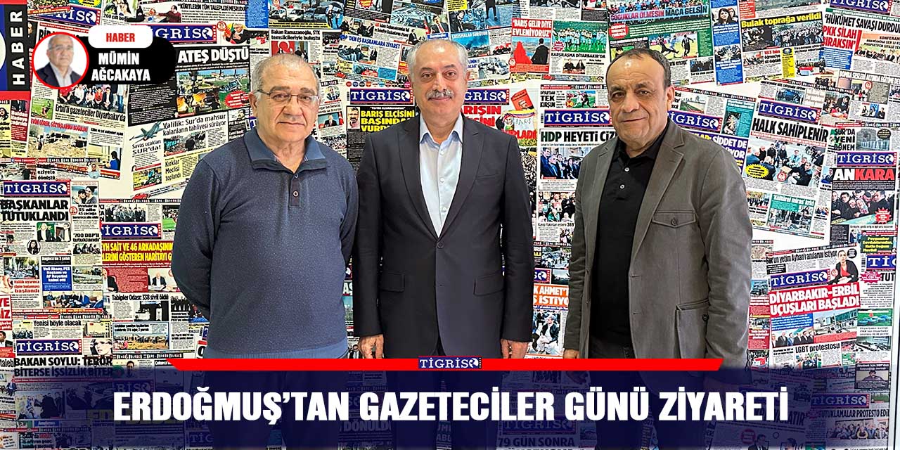 Erdoğmuş’tan gazeteciler günü ziyareti