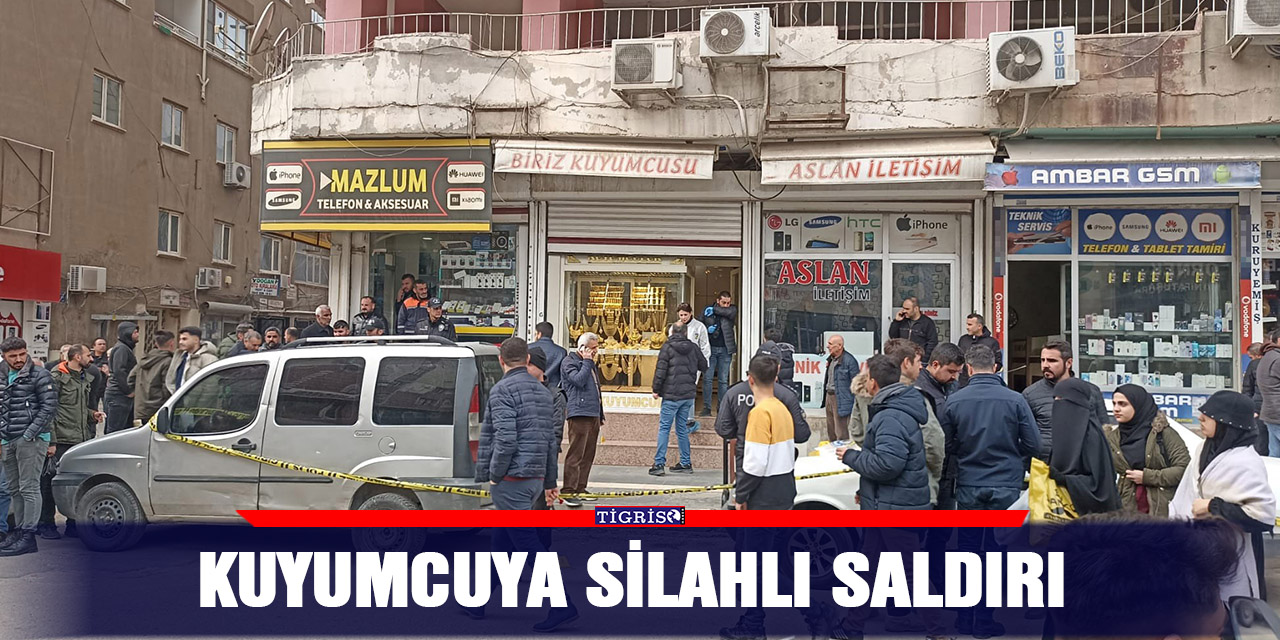 Kuyumcuya silahlı saldırı
