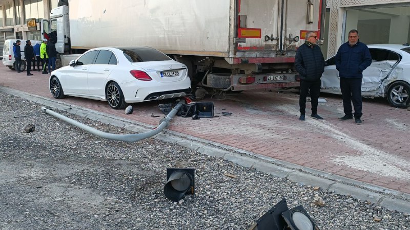 Mardin'de zincirleme kaza