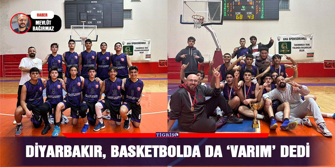 VİDEO - Diyarbakır, basketbolda da 'varım' dedi