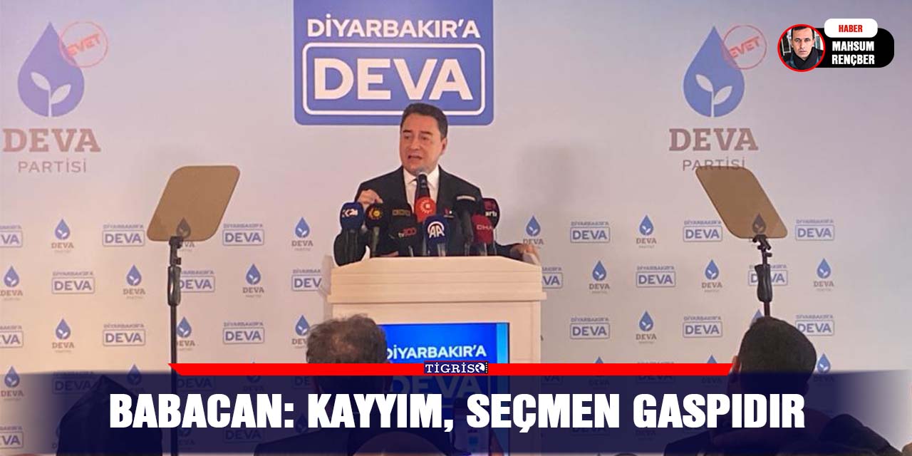 VİDEO - Babacan: Kayyım, seçmen gaspıdır