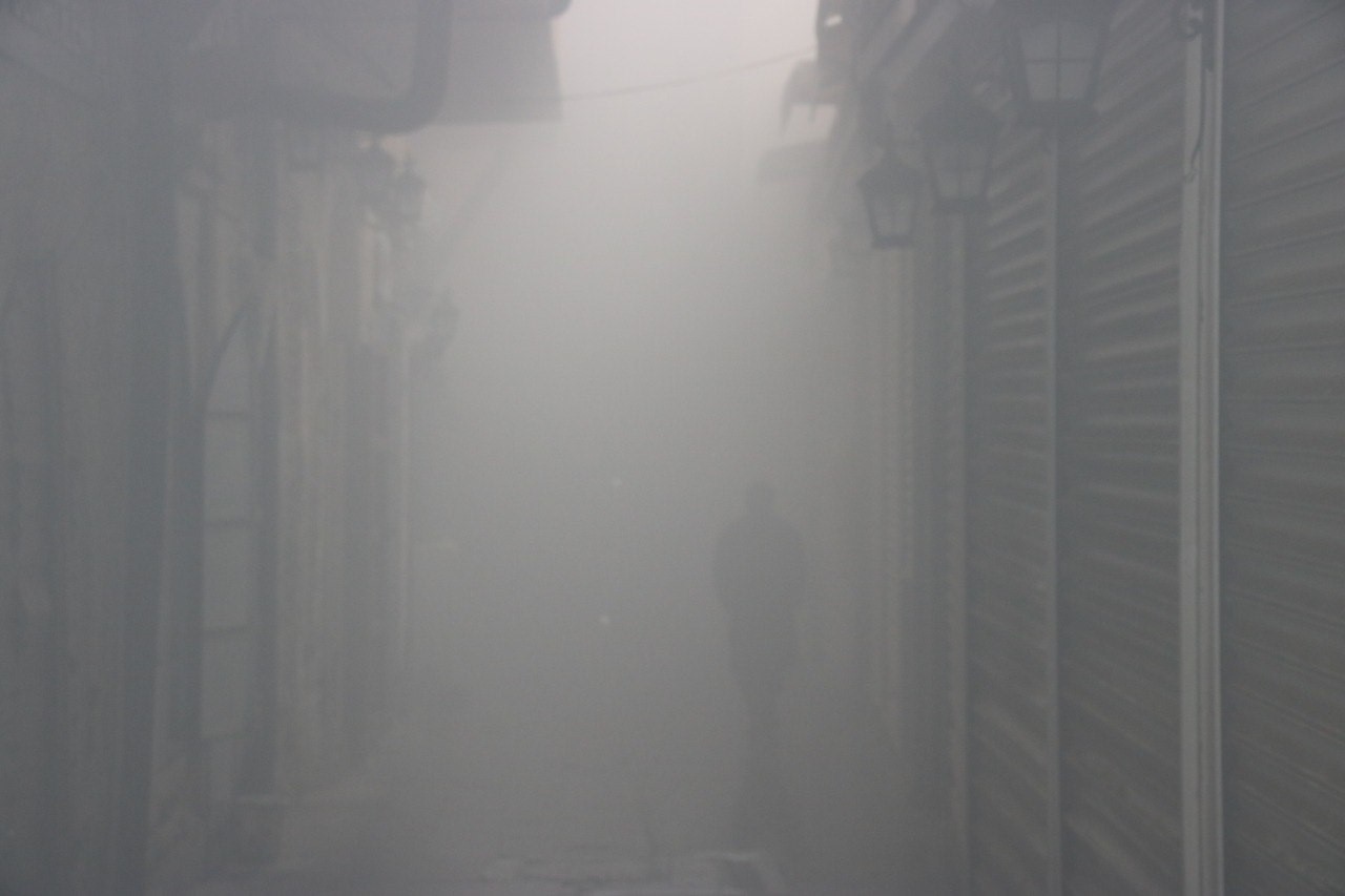 Mardin'de yoğun sis
