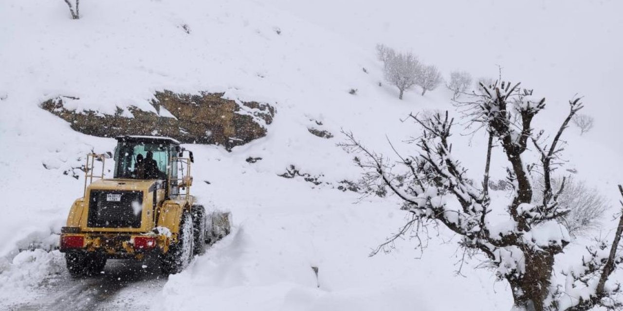 Batman’da 35 köy yolu ulaşıma kapandı