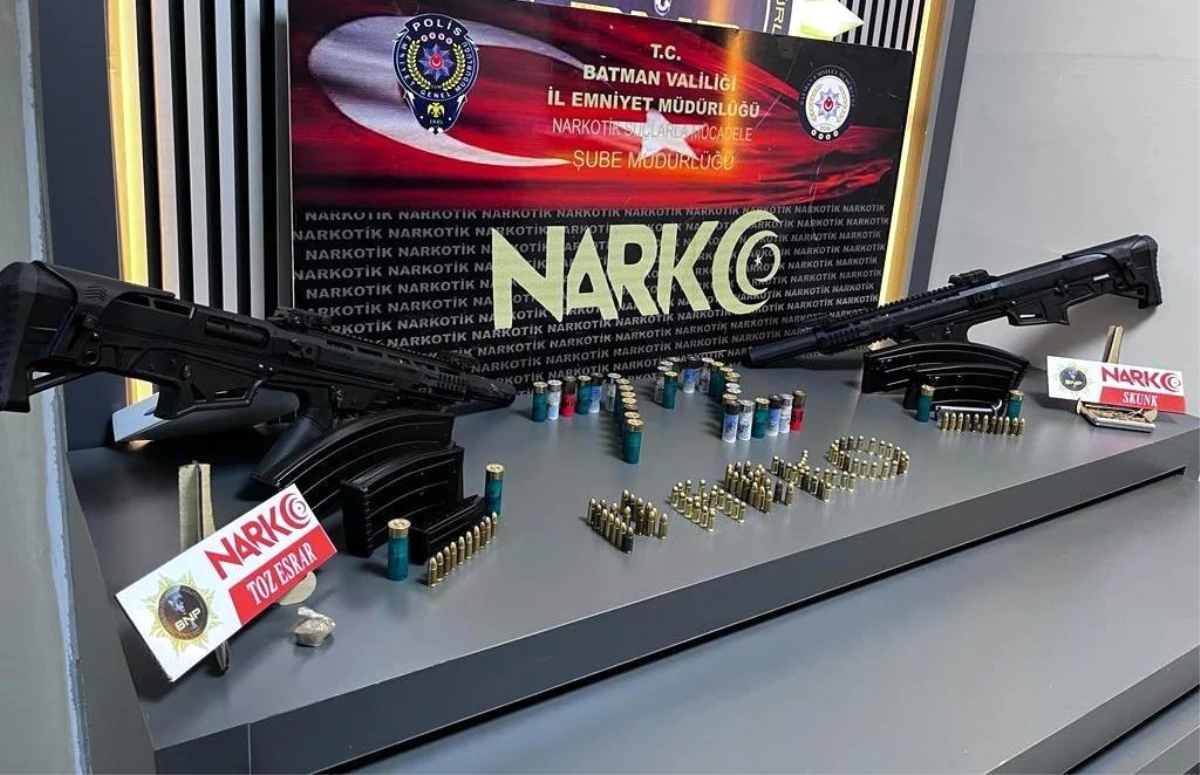 Batman'da uyuşturucu operasyonu
