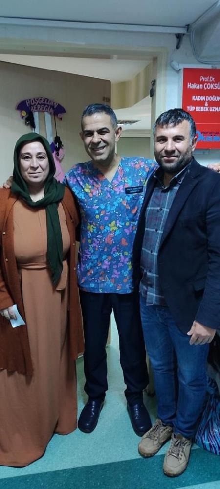 11 yıllık evli çift,  çocuk sahibi olmanın sevincini yaşıyor