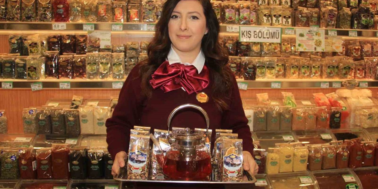 Kış çaylarına ilgi arttı