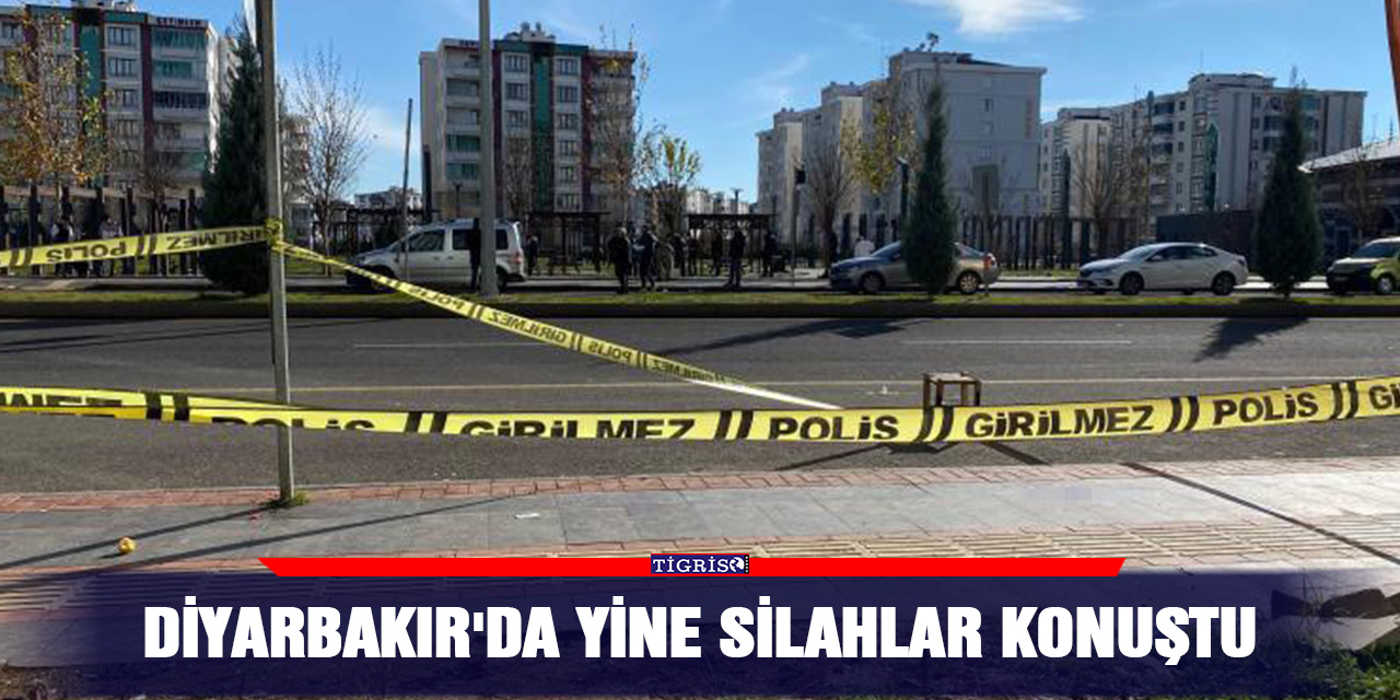 Diyarbakır'da yine silahlar konuştu