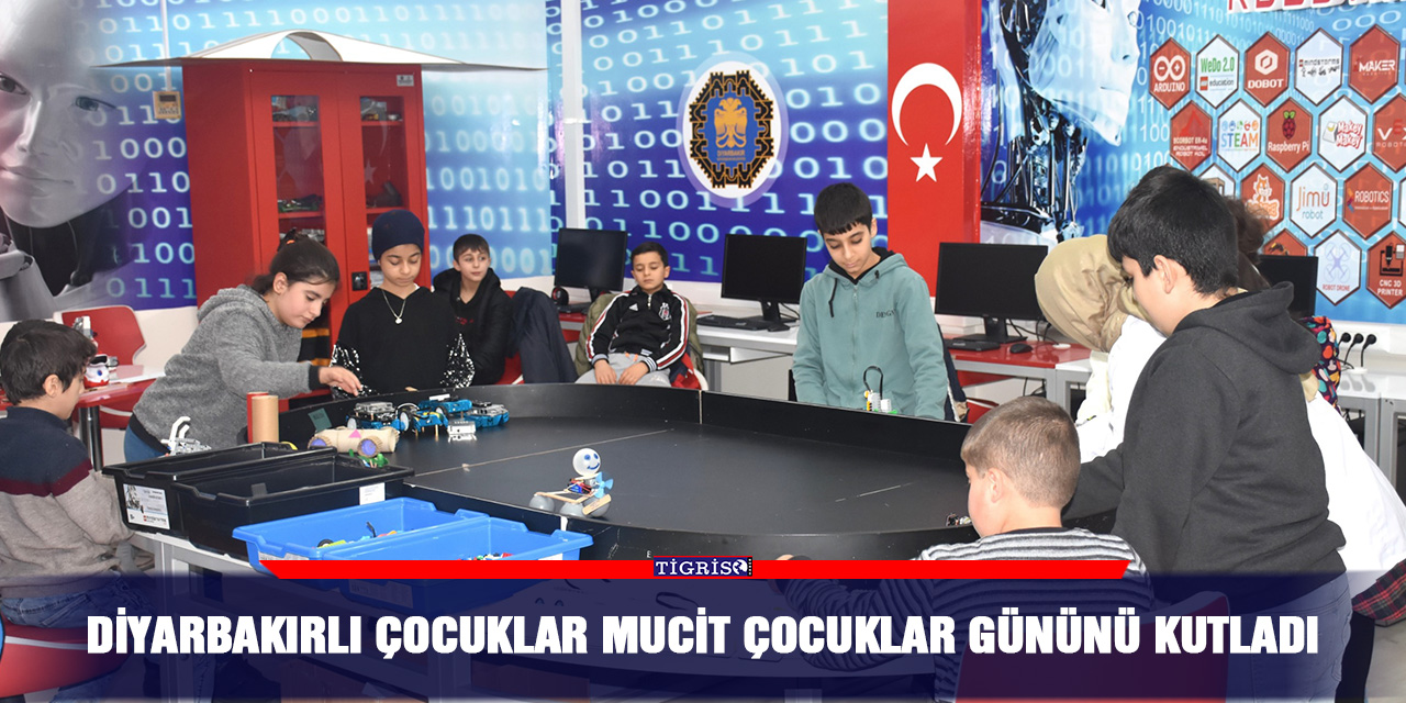 Diyarbakırlı çocuklar Mucit Çocuklar Gününü kutladı