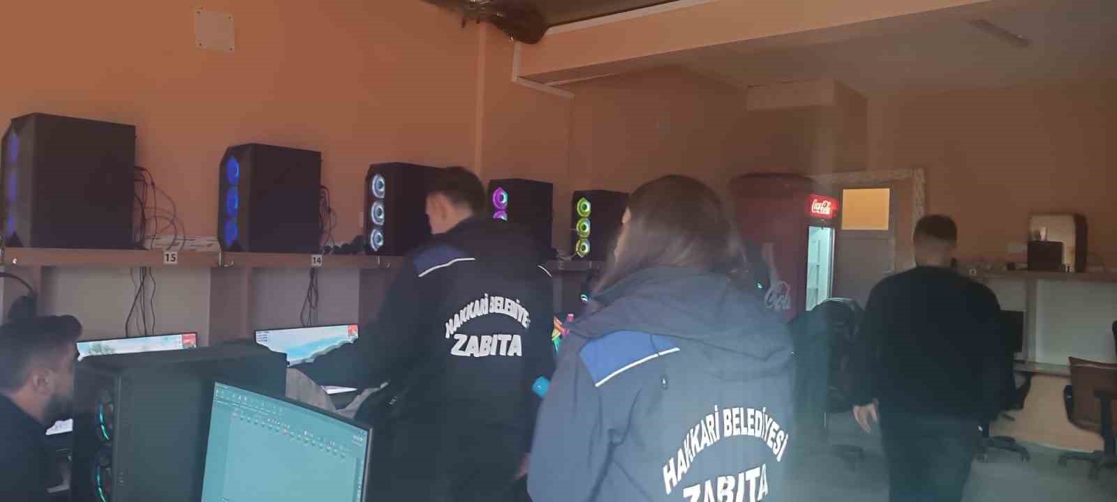 Kıraathaneler denetlendi