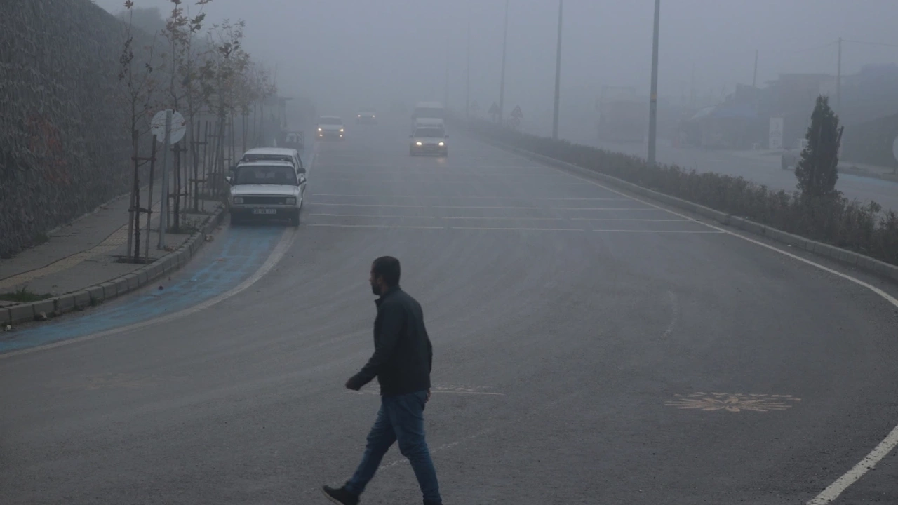 Hatay'da yoğun sis