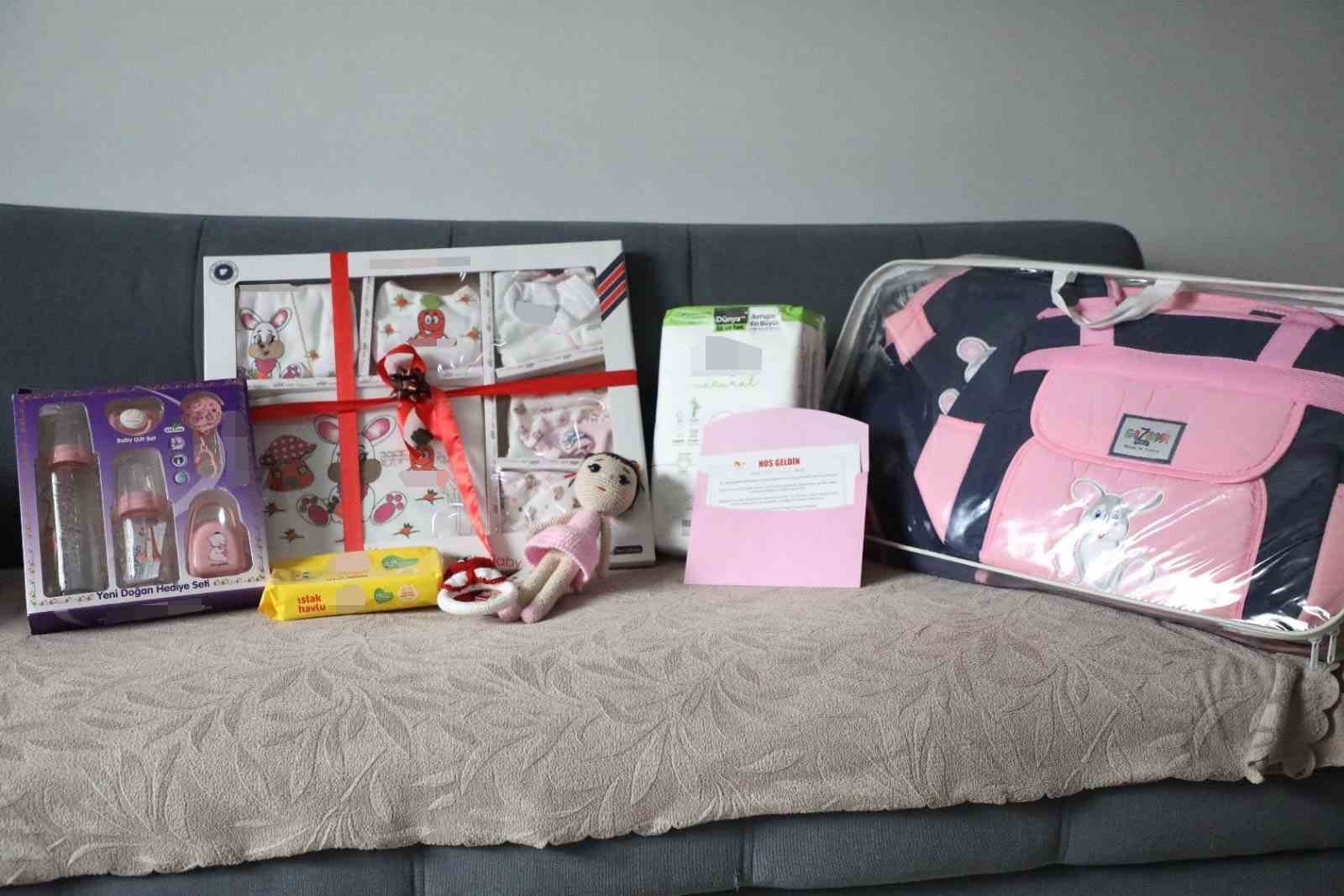 Kars'ta  “Hoş geldin bebek” projesi