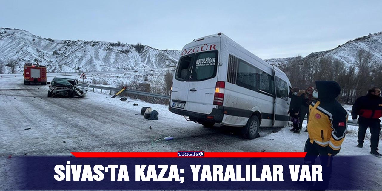 Sivas'ta kaza; yaralılar var