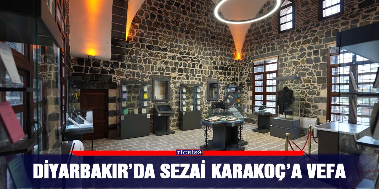 Diyarbakır’da Sezai Karakoç’a vefa