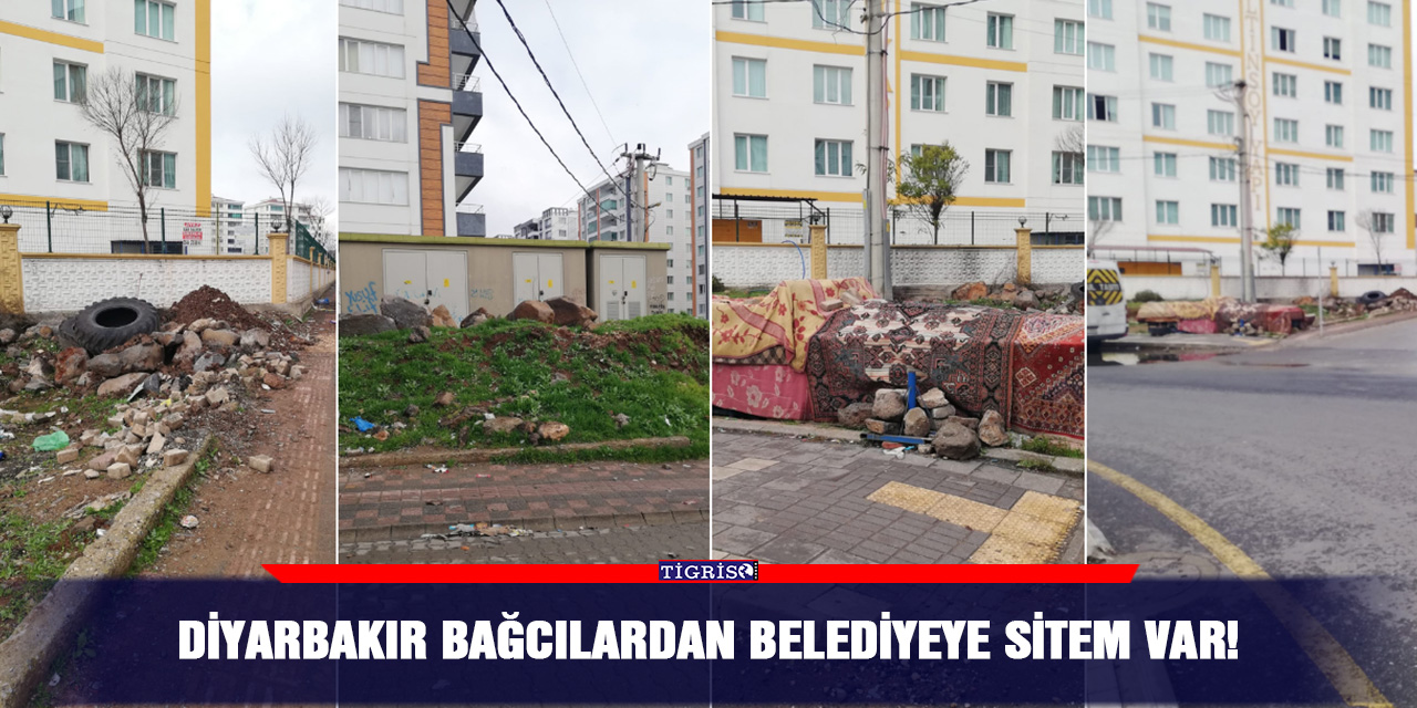 Diyarbakır Bağcılardan Belediyeye sitem var!