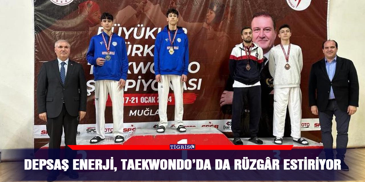 DEPSAŞ Enerji, Taekwondo’da da rüzgâr estiriyor