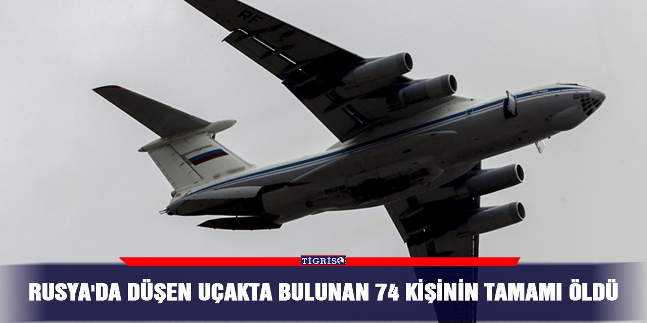 Rusya'da düşen uçakta bulunan 74 kişinin tamamı öldü