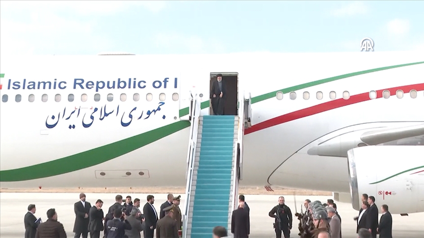 İran Cumhurbaşkanı Ankara'ya geldi