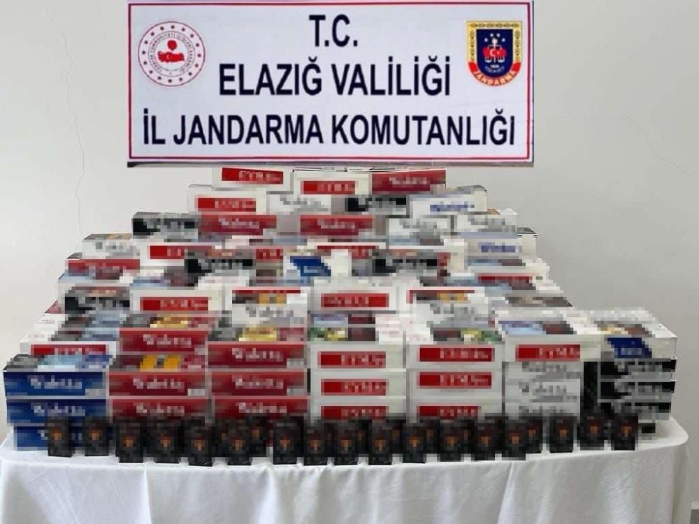 Elazığ’da makaron ele geçirildi
