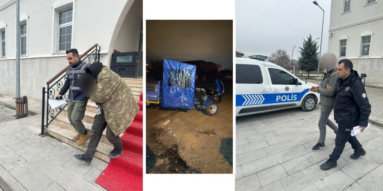 Kimlik bilgileriyle hırsızlık yapanlar tutuklandı